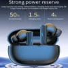Trådlösa In-Ear Hörlurar TWS BT 5.3 Dual ENC Svart