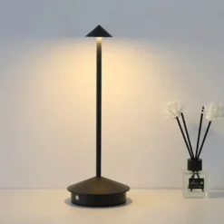 Trådlös bordslampa med LED