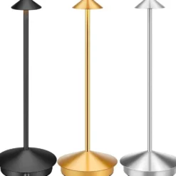 Trådlös bordslampa med LED