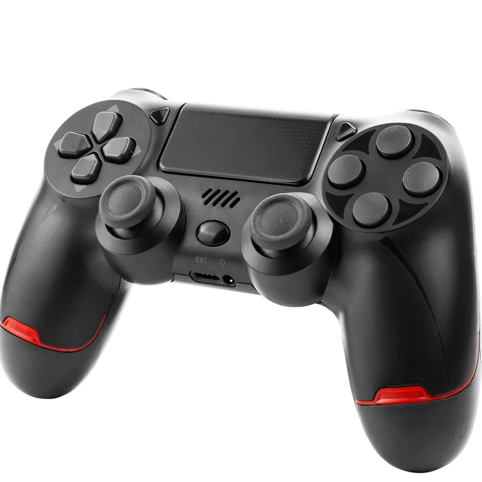 Trådlös kontroll kompatibel med PS4 med Doubleshock funktion
