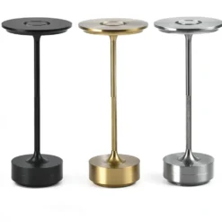 Trådlös LED-bordslampa / Skrivbordslampa med touch-funktion