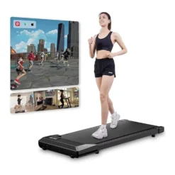 Treadmill Walking Pad – 2-i-1 löp- och gåband för hemmet träning hemma