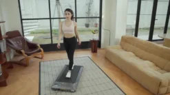 Treadmill Walking Pad – 2-i-1 löp- och gåband för hemmet träning hemma