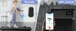 Treadmill Walking Pad – 2-i-1 löp- och gåband för hemmet träning hemma