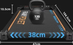 Treadmill Walking Pad – 3-i-1 löp- och gåband för hemmet löpband Mini Treadmill med 9 % lutning – 2.5HP motor (1–8 km/h)