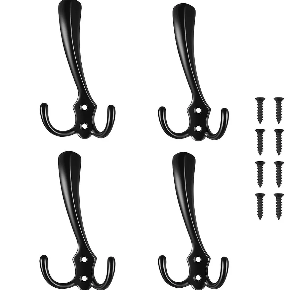 Trippelkrokar för vägg 4-pack