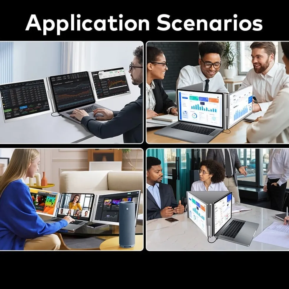 Tri-ScreenS688 portable monitor 14"