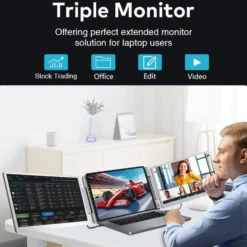 Tri-ScreenS10 portable monitor 15,6
