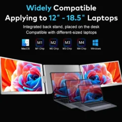 Tri-ScreenS800 portable monitor 15.6
