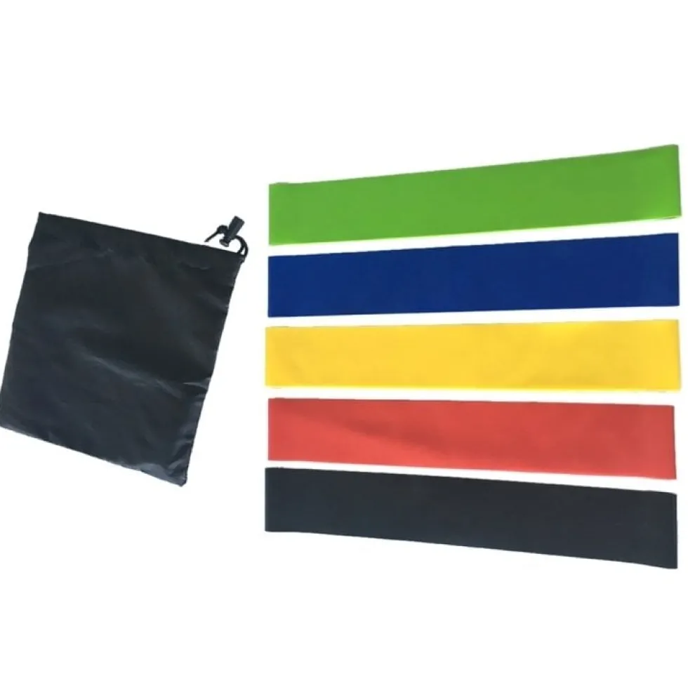 Träningsband för helkroppsträning 5-pack
