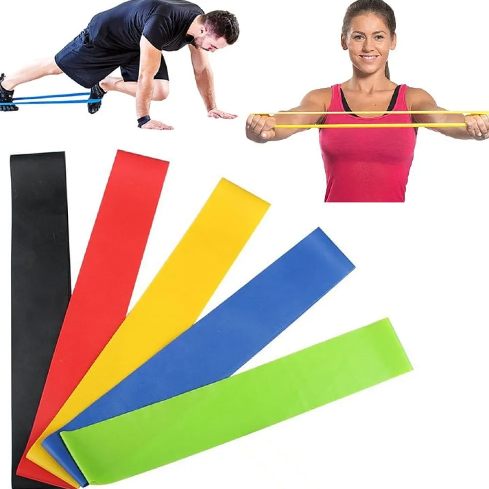 Träningsband för helkroppsträning 5-pack