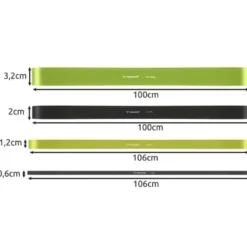 Träningsband / Gummiband 4-pack