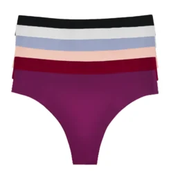 Trosor 6-pack dam blandade färger nylon/spandex