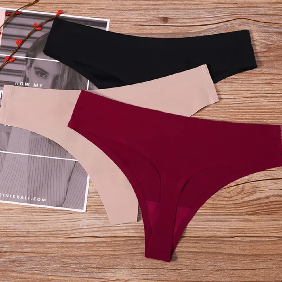 Trosor 6-pack dam blandade färger nylon/spandex