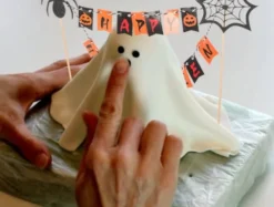 Tårtdekoration med Happy Halloween för tårta och cupcakes