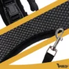 Tryckfri hundsele/kattsele S justerbar med koppel 150 cm reflex