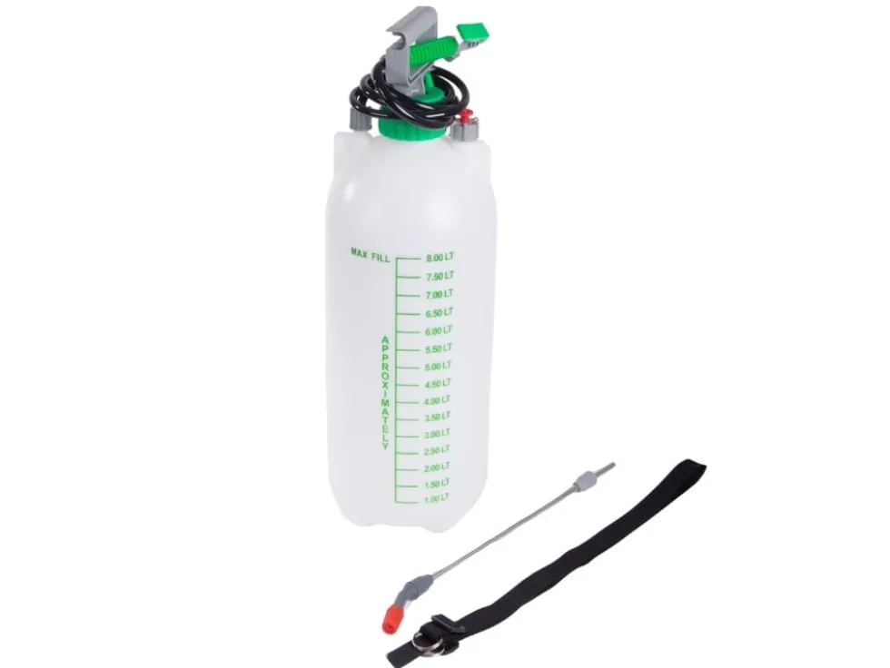 Tryckspruta 8 liter med bärrem