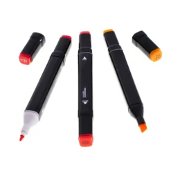 Tuschpennor med fodral 168-pack