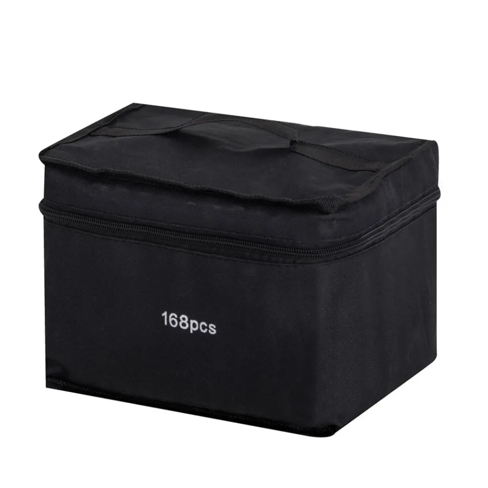 Tuschpennor med fodral 168-pack