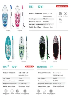 Uppblåsbar surfbräda Sup Standing Paddle Board förtjockad PVC Racing Board Sports Pulp Board