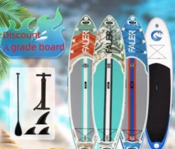 Uppblåsbar surfbräda Sup Standing Paddle Board förtjockad PVC Racing Board Sports Pulp Board