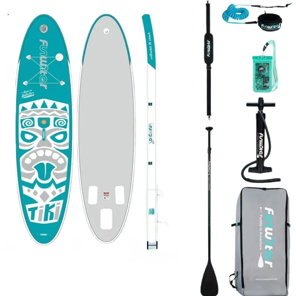 Uppblåsbar surfbräda Sup Standing Paddle Board förtjockad PVC Racing Board Sports Pulp Board