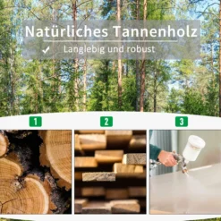Upphöjd rabatt med spaljé 72,5x31,5x149,5 cm trä för balkongterrass