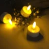 Uppladdningsbara LED-ljus / Värmeljus med fjärrkontroll