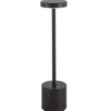 Uppladdningsbar LED Bordslampa i Metall Svart