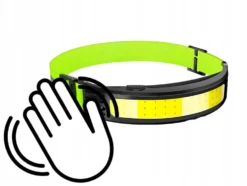 Uppladdningsbar pannlampa - COB LED - Vattentät
