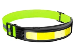 Uppladdningsbar pannlampa - COB LED - Vattentät