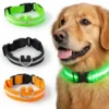 Uppladdningsbart LED-hundhalsband / Reflex & Halsband för hund