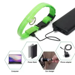 Uppladdningsbart LED-hundhalsband / Reflex & Halsband för hund