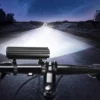 Uppladdningsbart set cykellampa med LED