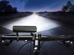 Uppladdningsbart set cykellampa med LED