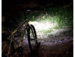 Uppladdningsbart set cykellampa med LED