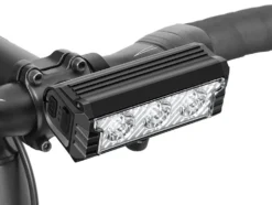 Uppladdningsbart set cykellampa med LED