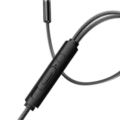 USB-C In-Ear Hörlurar med Sladd DAC Svart