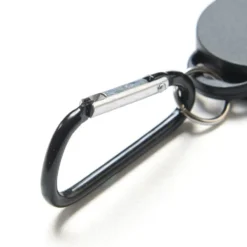 Utdragbar nyckelring med karbinhake 2-pack