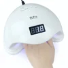 UV/LED nagellampa 48W med sensor och timer 10/30/60s vit