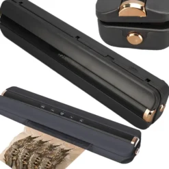 Vakuumförpackare för mat uppladdningsbar USB inkl 10 vakuumpåsar