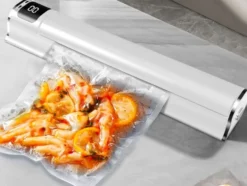 Vakuumförpackare med 10 påsar för matförvaring