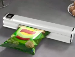 Vakuumförpackare med 10 påsar för matförvaring