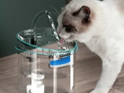 Vattenfontän med filter för hund och katt 1,8 liter