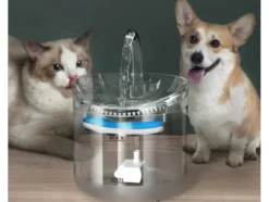 Vattenfontän med filter för hund och katt 1,8 liter