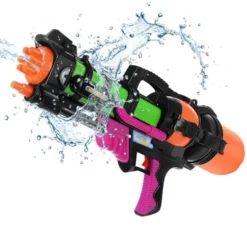 Vattenpistol 60 cm 1,25 l tank 6 m räckvidd med axelband