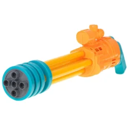 Vattenpistol 56 cm med 4 behållare, plast gul/orange/blå