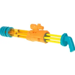 Vattenpistol 56 cm med 4 behållare, plast gul/orange/blå