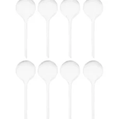 Vattningskulor 8-pack 280 ml transparent PVC för krukväxter