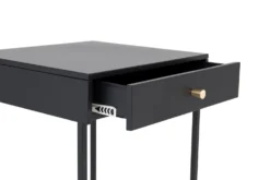 Venture Home Bakal Sängbord Svart